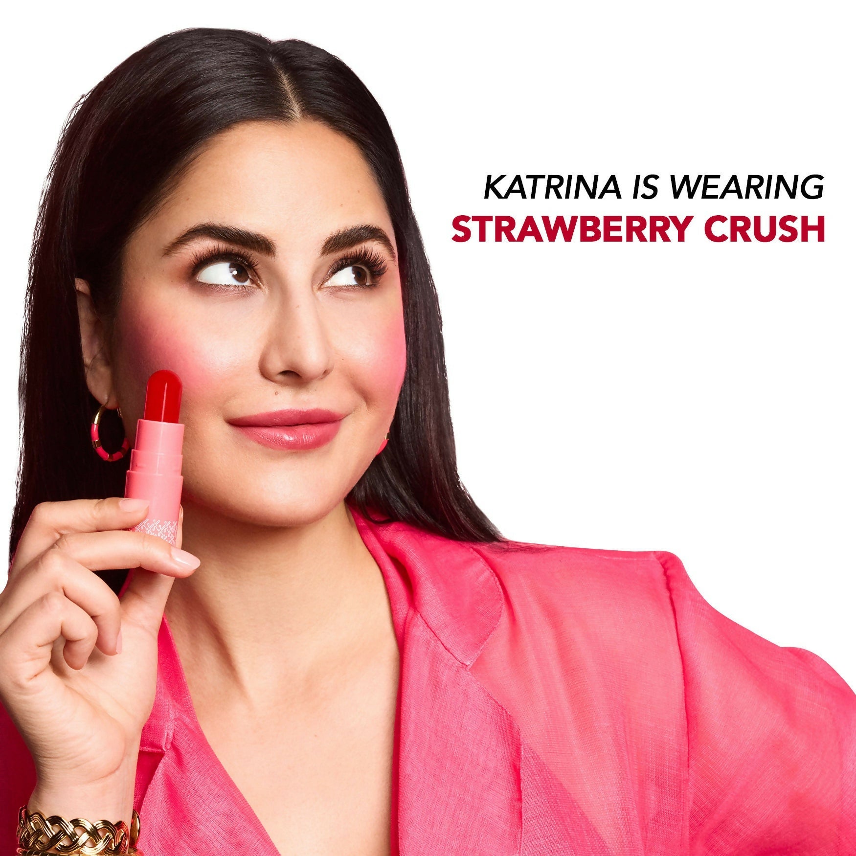 Kay Beauty Jelly Lip & Cheek Popsicle Wand - Strawberry Crush | Grocsy
