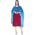 A R Silk Women's Self Check Cota Cotton Firozi Dupattas and Chunnis | Grocsy