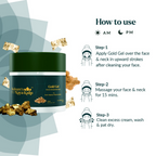 Kulsum's Kaya Kalp Gold Face Massage Gel For All Skin Types | Grocsy
