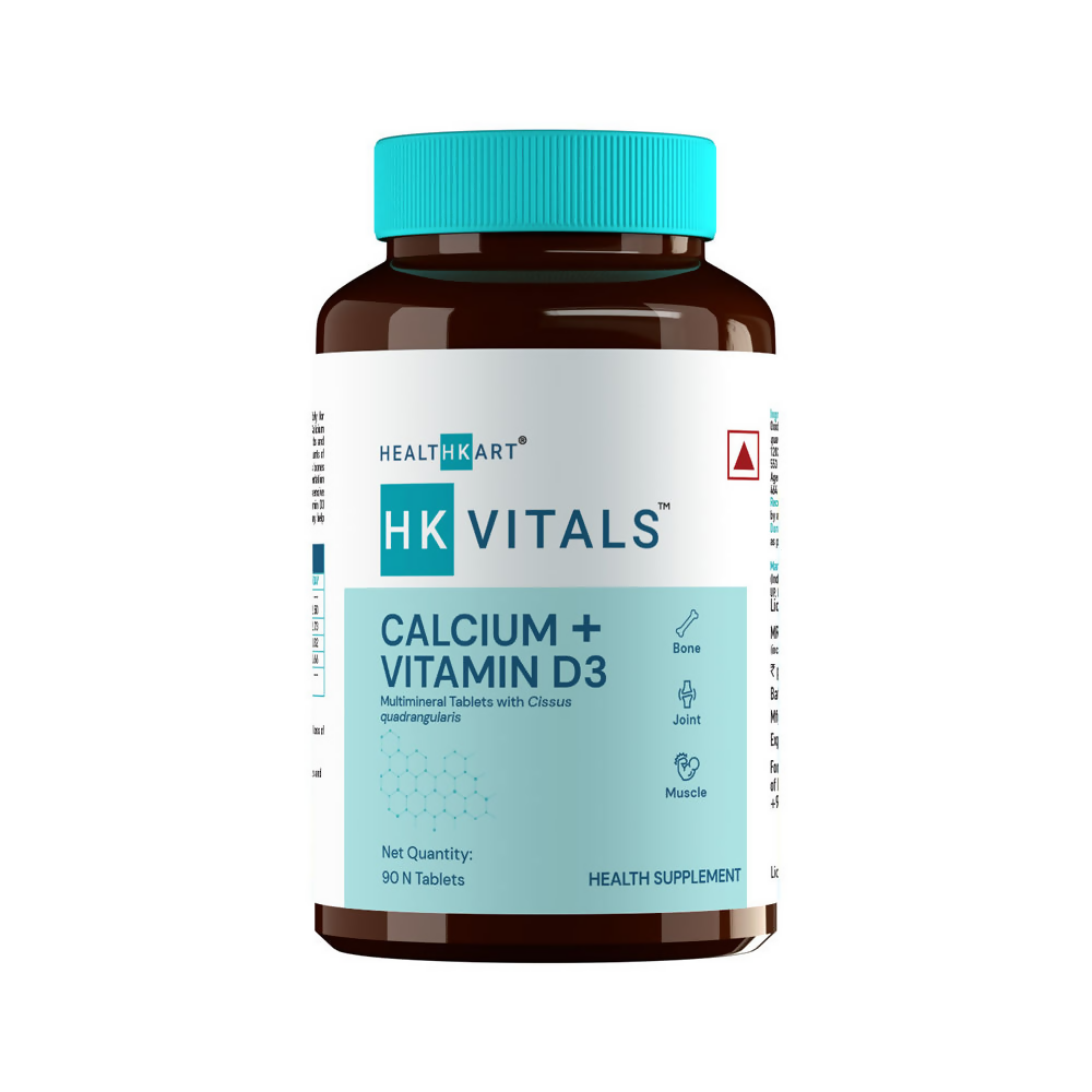 HK Vitals Calcium + Vitamin D3 Tablets | Grocsy