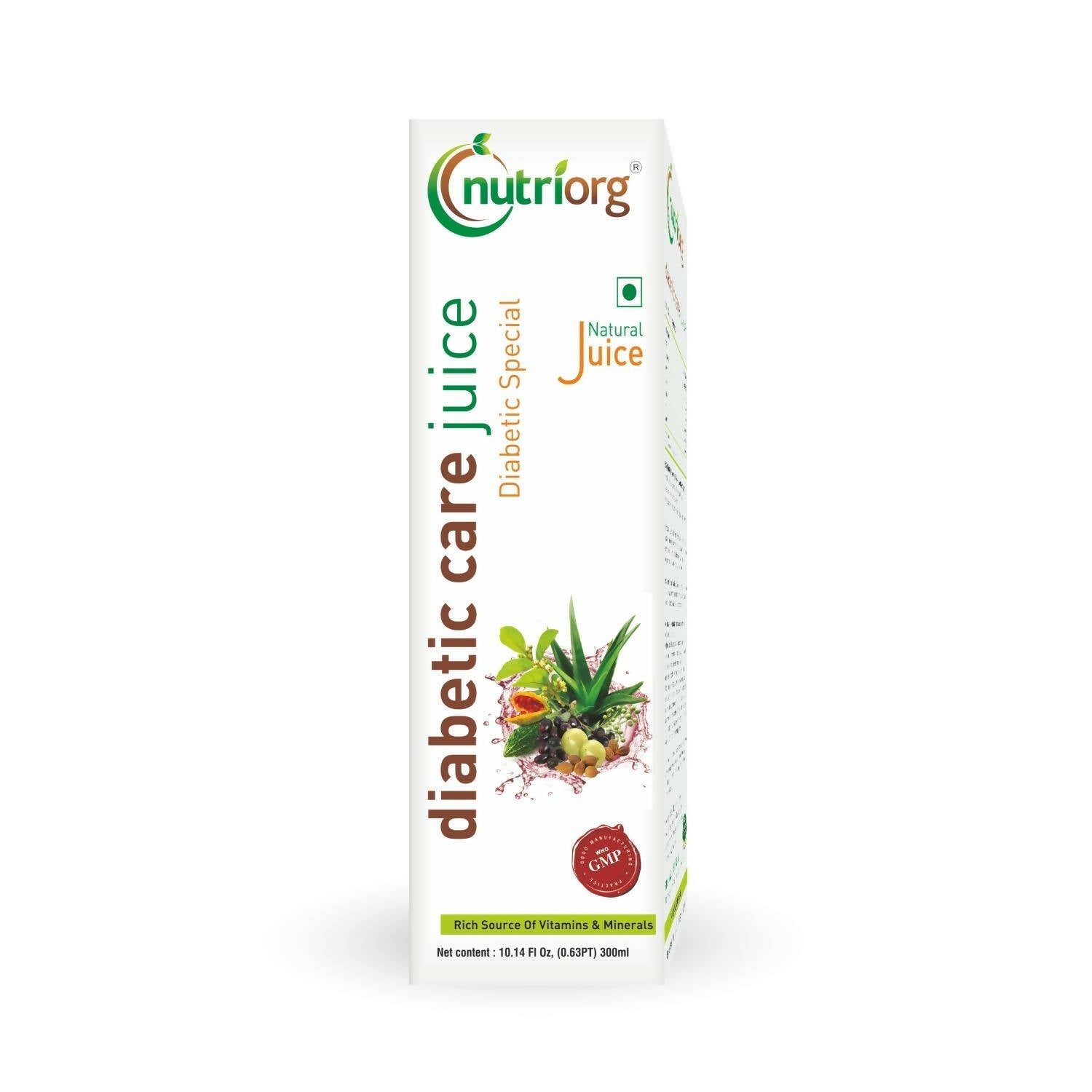Nutriorg Diabetic Care Juice | Grocsy