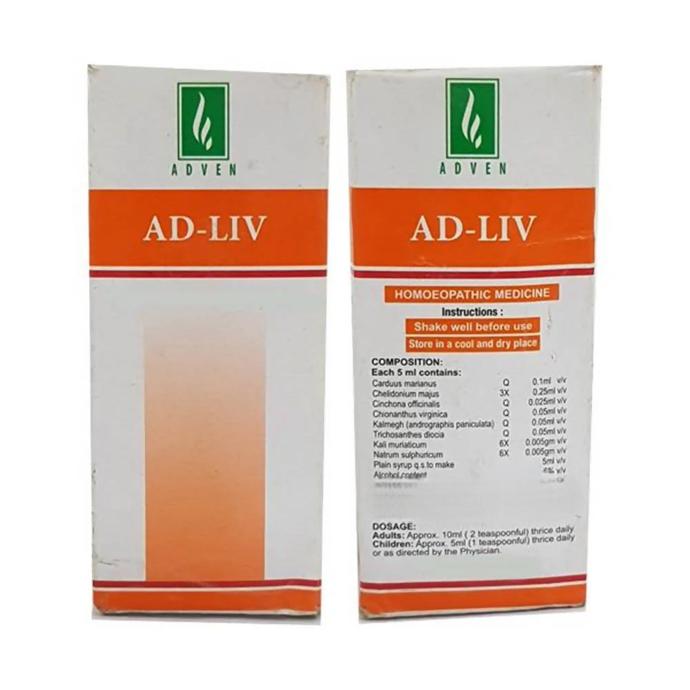 Adven Homeopathy Ad-Liv Tonic | Grocsy