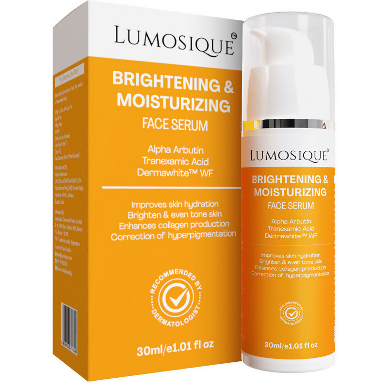 Lumosique Brightening And Moisturizing Face Serum | Grocsy