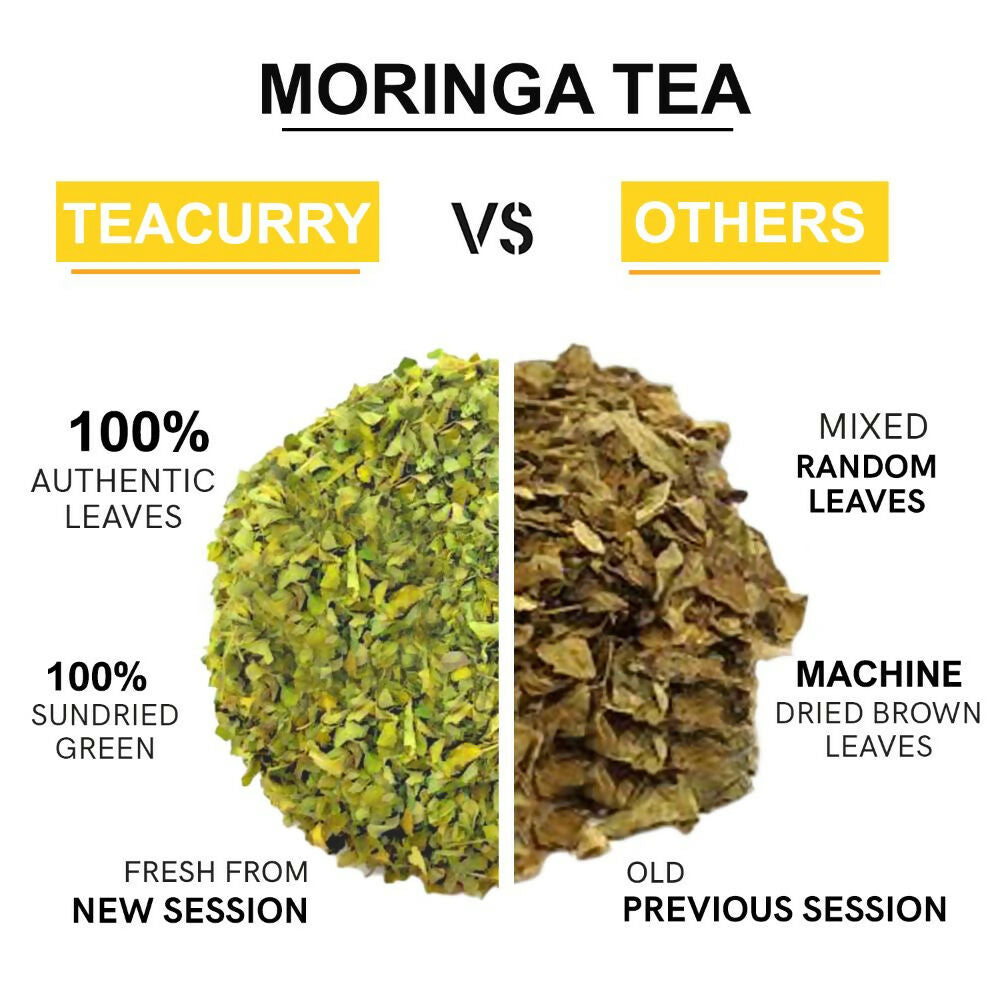 Teacurry Moringa Leaf Tea | Grocsy