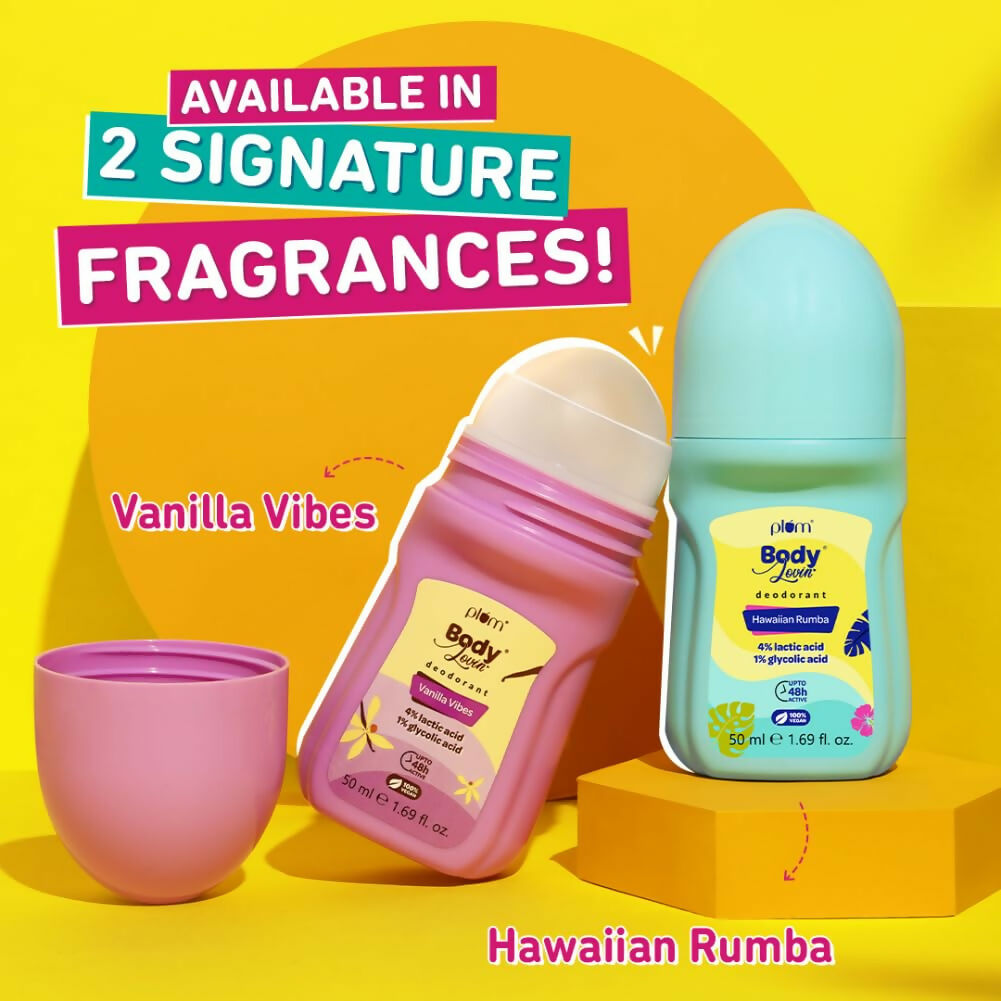 Plum BodyLovin' Vanilla Vibes Deodorant Roll On | Grocsy