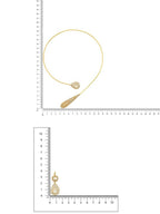 Kundan Antique Finish Earrings and Necklace set - Ruby Raang | Grocsy