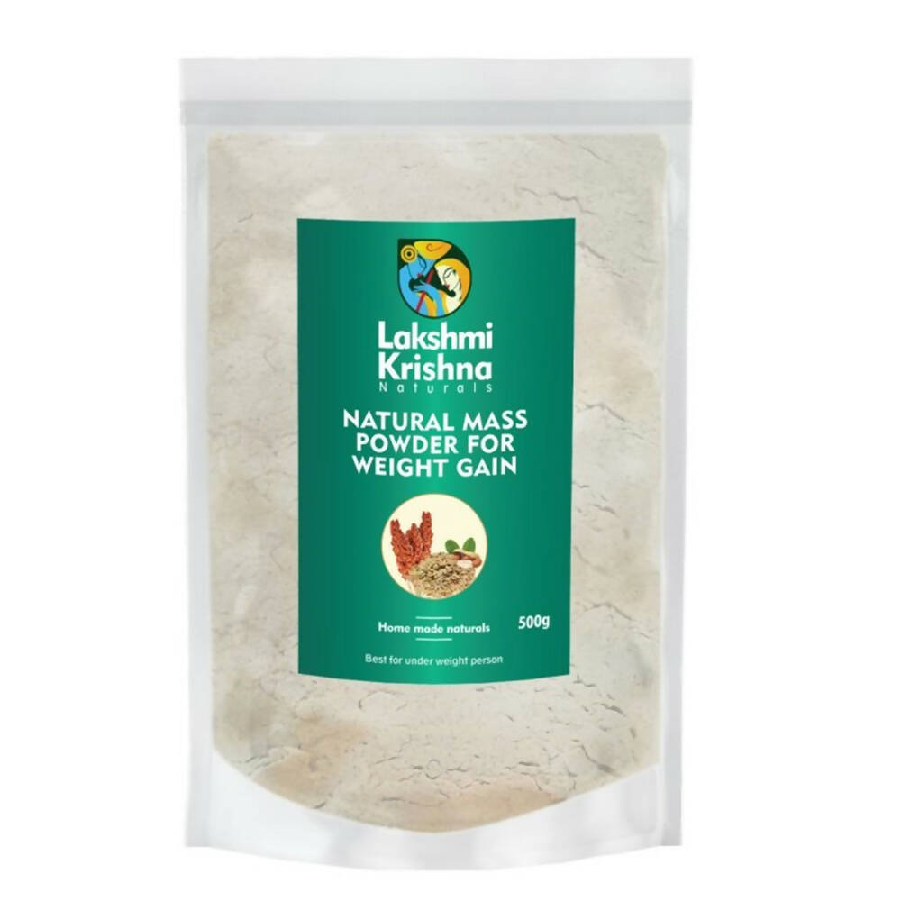 Lakshmi Krishna Naturals Natural Mass Powder For Weight Gain | Grocsy