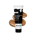 The Derma Co 1% Hyaluronic Hydrating High Coverage Foundation With SPF 40 PA+++ - 07 Cinnamon | Grocsy
