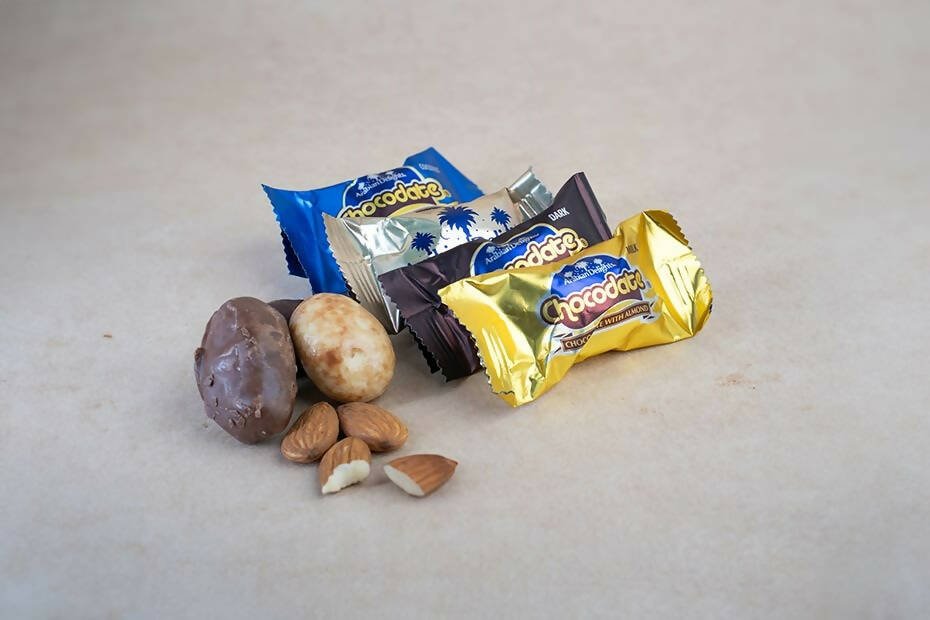 Ajfan Dates With Chocolate Premium Saudi Arabian Dates | Grocsy