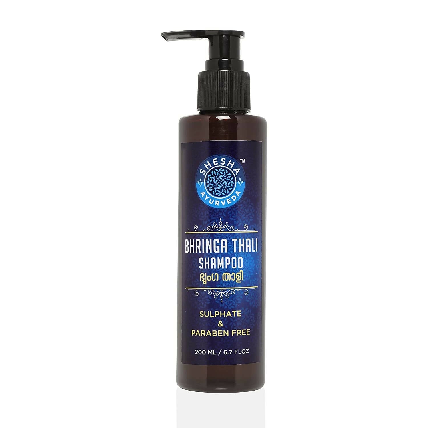 Shesha Ayurveda Bhringa Thali Hair Shampoo | Grocsy
