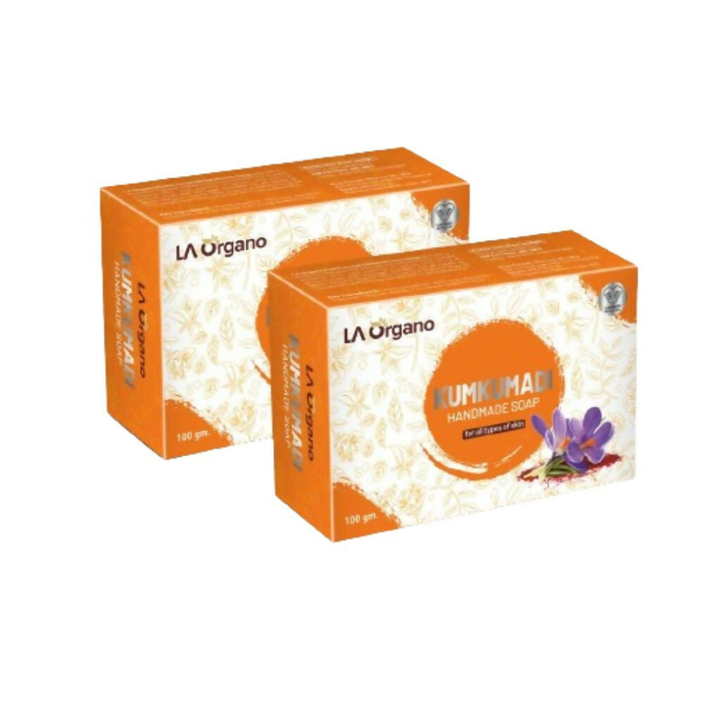 LA Organo Kumkumadi Handmade Natural Bath Soap | Grocsy