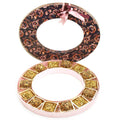 Ghasitaram Round Purple Healthy Seeds Bites Box | Grocsy
