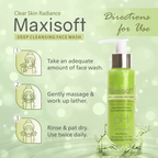 Maxisoft Deep Cleansing Face Wash | Grocsy