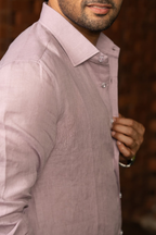 Linen Pink Seafoam Serenity Shirt By Hilo Design | Grocsy