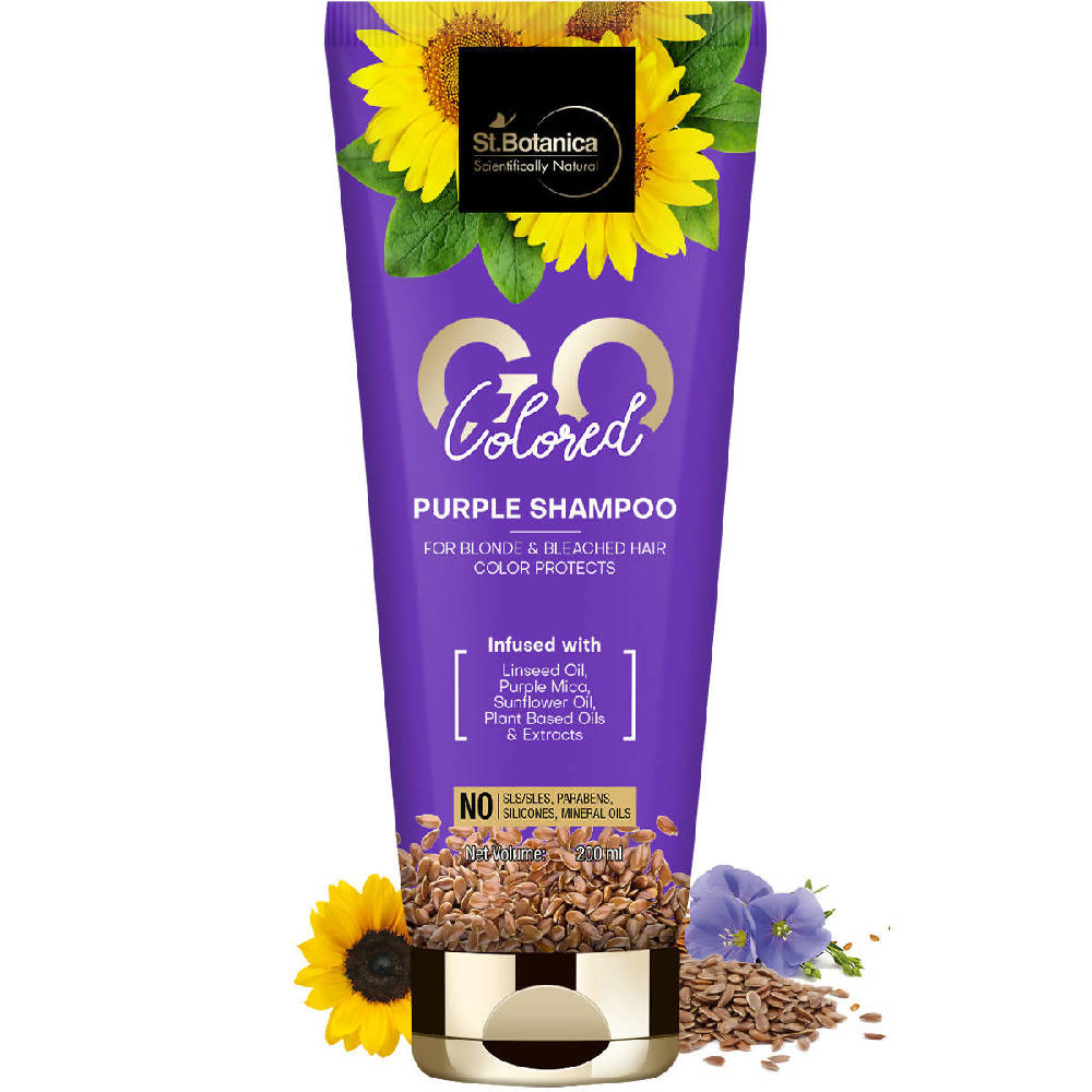 St.Botanica Go Colored Purple Hair Shampoo | Grocsy