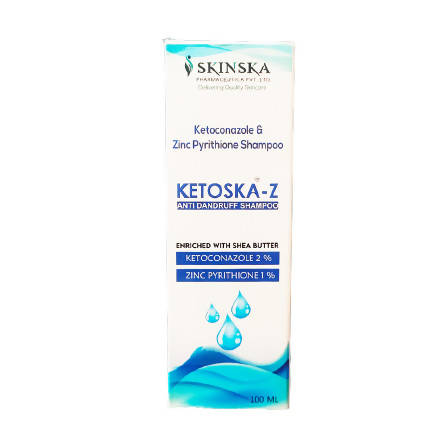 Skinska Natural Ketoska-Z Anti Dandruff Shampoo | Grocsy