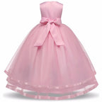 Asmaani Baby Girl's Pink Color Full Length Dress (AS-DRESS-22063) | Grocsy