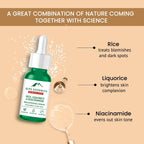 Alps Goodness Rice Liquorice & Niacinamide Brightening Serum | Grocsy