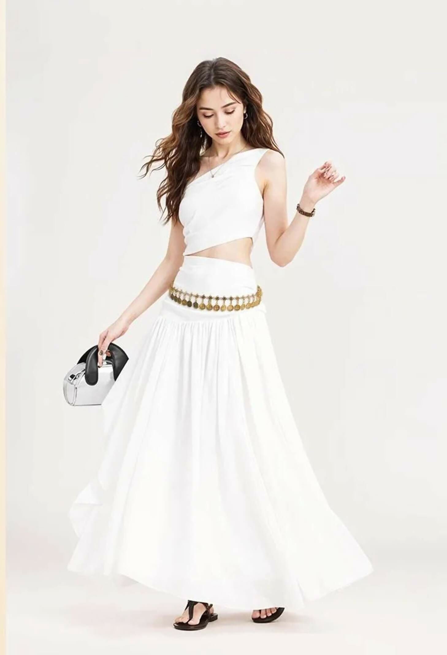 Joban Fashion Golden Silicone Waist Chain For Women | Grocsy
