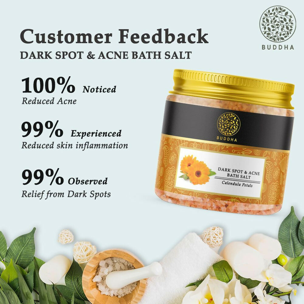 Buddha Natural Dark Spots & Acne Bath Salt | Grocsy
