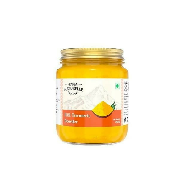 Farm Naturelle Himalayan Turmeric Powder Curcumin-Rich and Pure | Grocsy