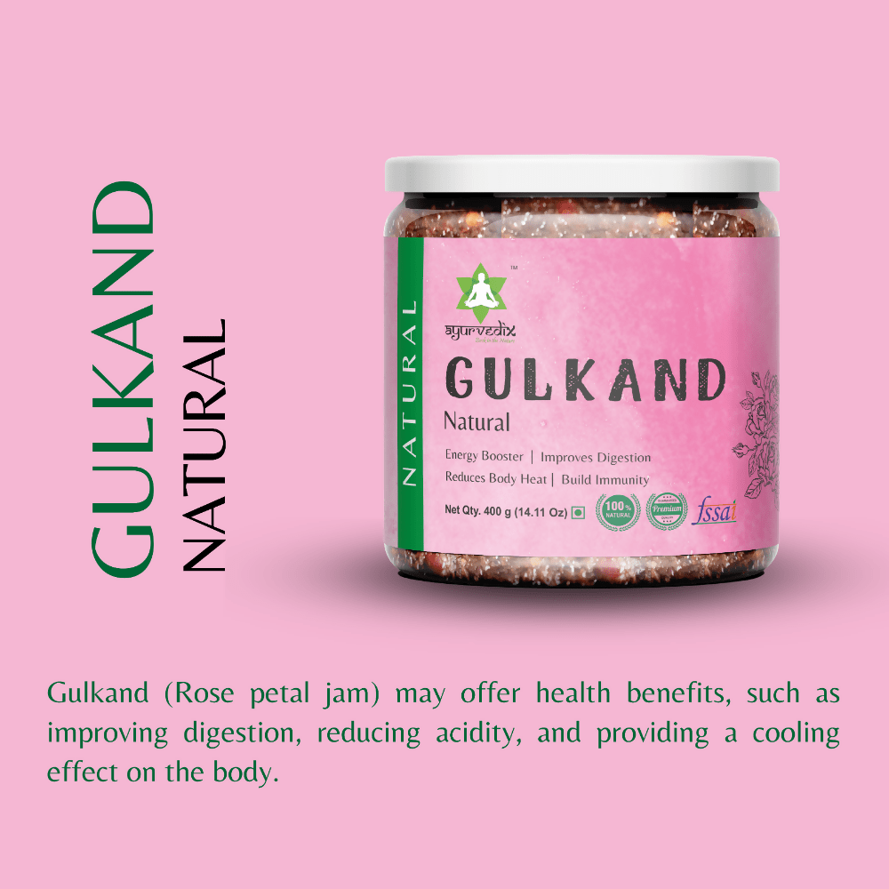 Ayurvedix Premium Gulkand (Rose Petal Jam) | Grocsy