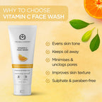 The Man Company Vitamin C Face Wash | Grocsy