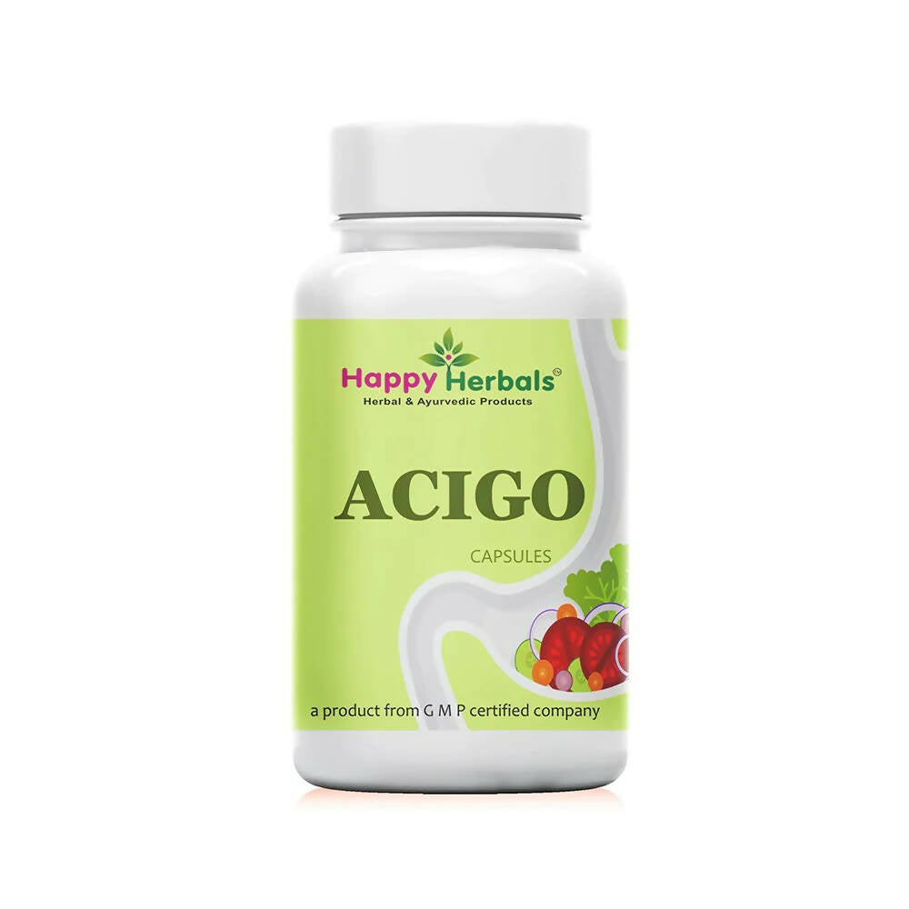 Happy Herbals Acigo Capsules | Grocsy