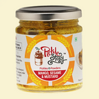 The Pickle Story Mango, Sesame & Mustard (no chilly powder) - Uppukai Pickle | Grocsy
