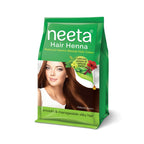 Neeta Henna Powder for Hair- Henna-Based Hair Color-Natural Brown | Grocsy