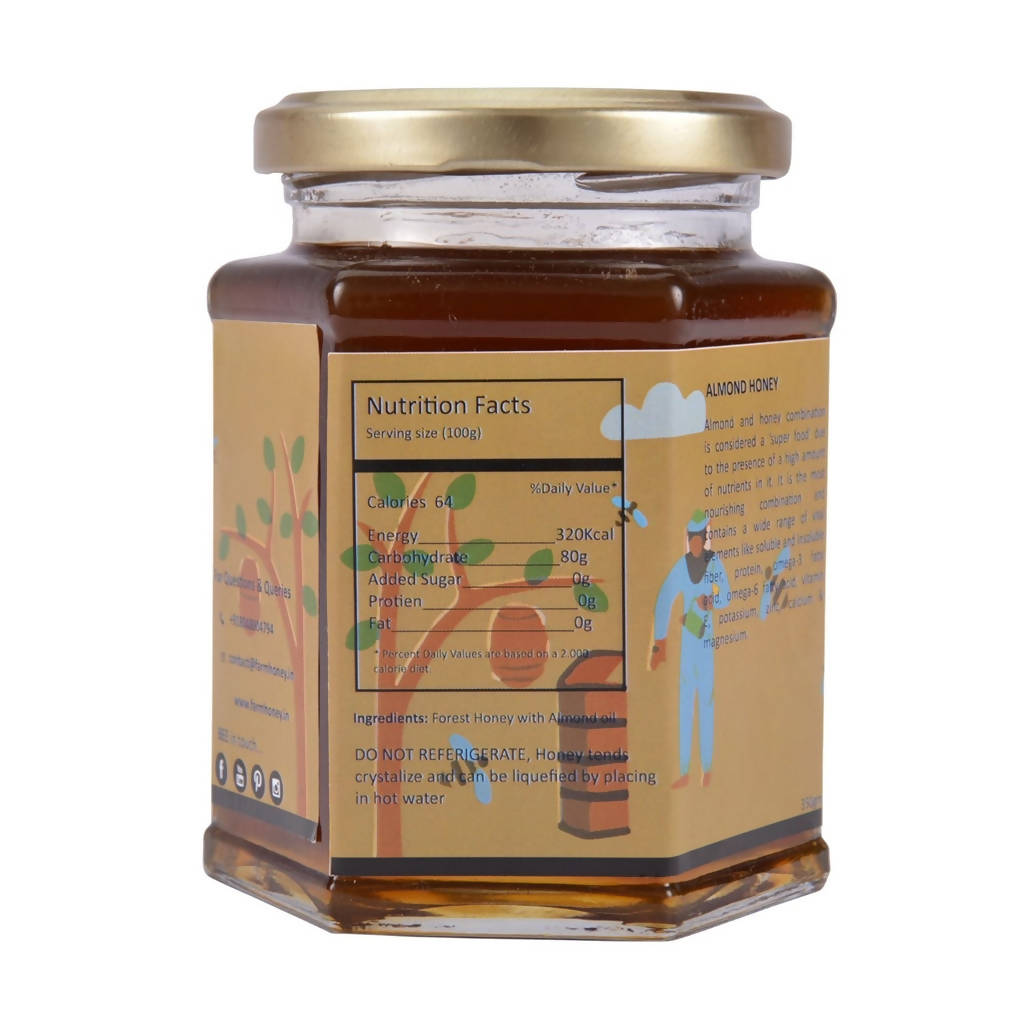 Farm Honey Almond Honey | Grocsy