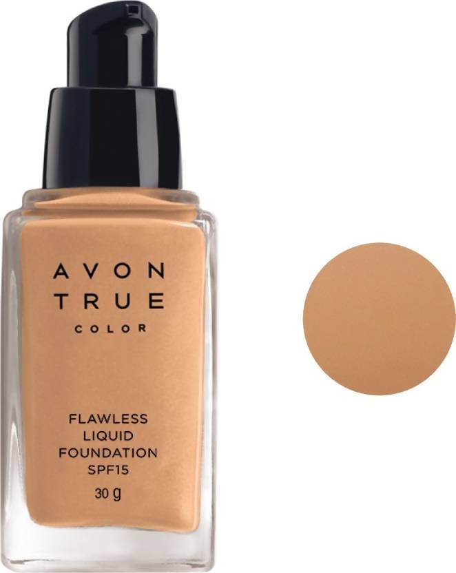 Avon True Color Flawless Liquid Foundation Medium Beige | Grocsy