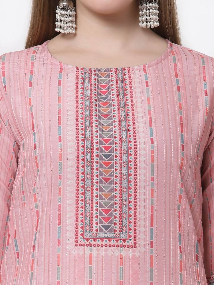 Myshka Multi Color Cotton Printed Kurta | Grocsy