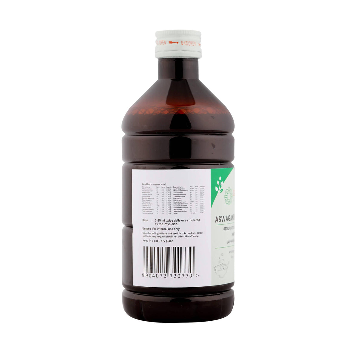 Sitaram Ayurveda Aswagandharishtam Syrup | Grocsy