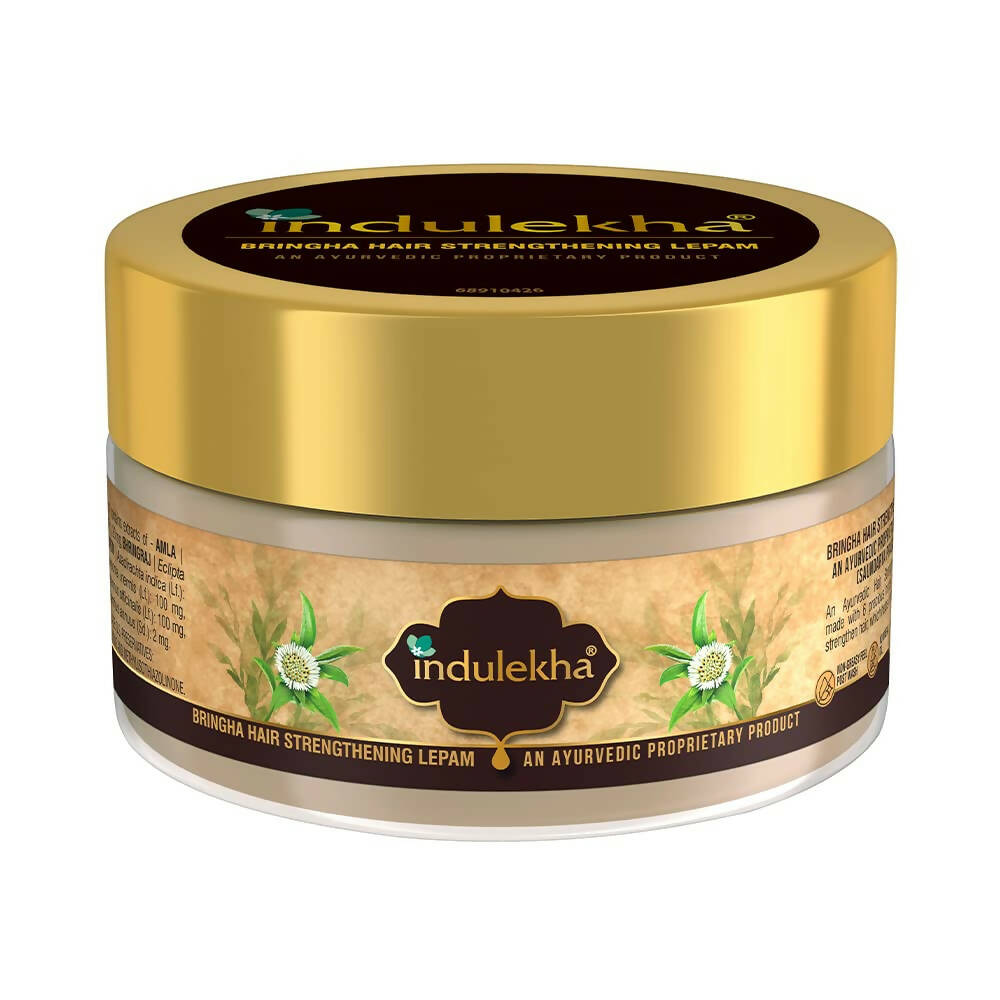 Indulekha Bringha Hair Mask For Reduces Hair Fall & Strengthens Hair | Grocsy