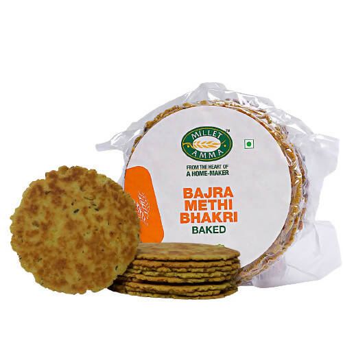 Millet Amma Baked Bajra Methi Bhakhri | Grocsy