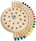 Kraftsman Wooden Memory Chess Game for Kids | Color Memory Chess Game | Educational Toy | Grocsy