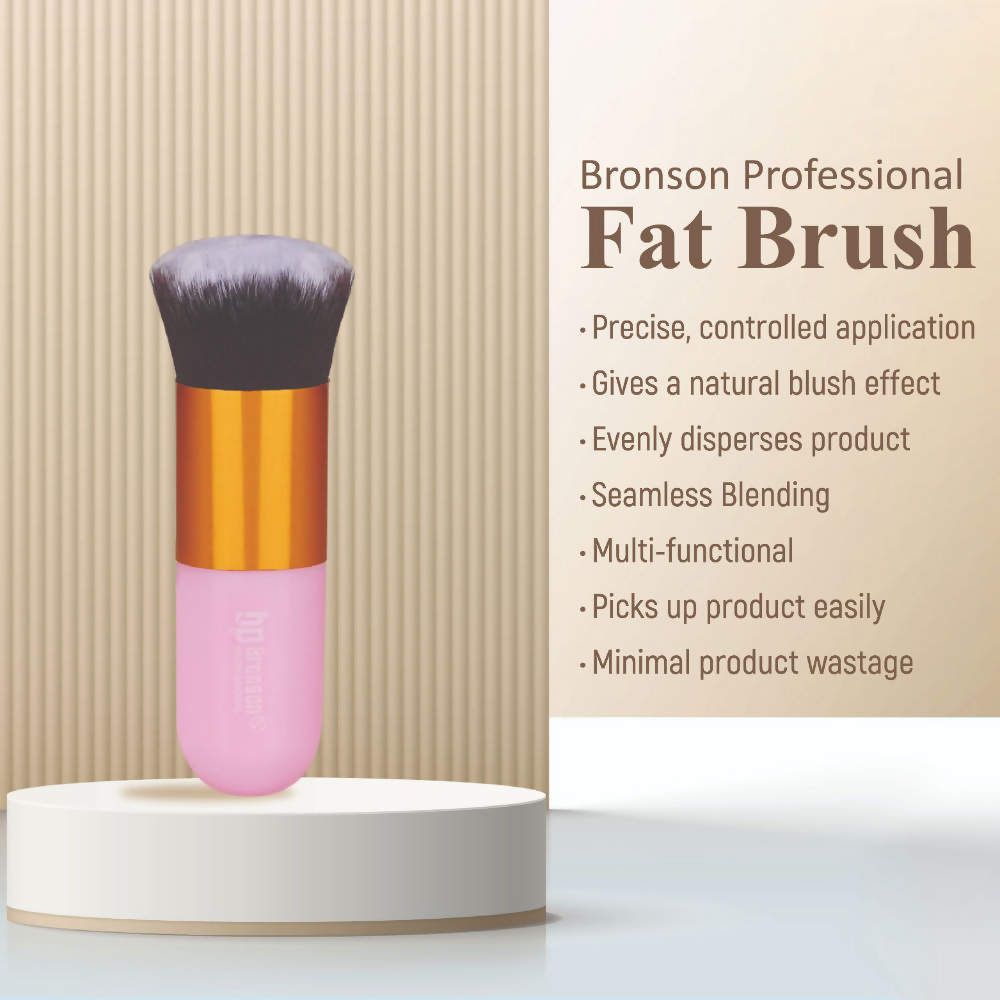 Bronson Professional Fat Brush For Face Powder And Blush | Grocsy
