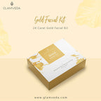 Glamveda Gold Radiance & Rejuvenation Facial Kit | Grocsy