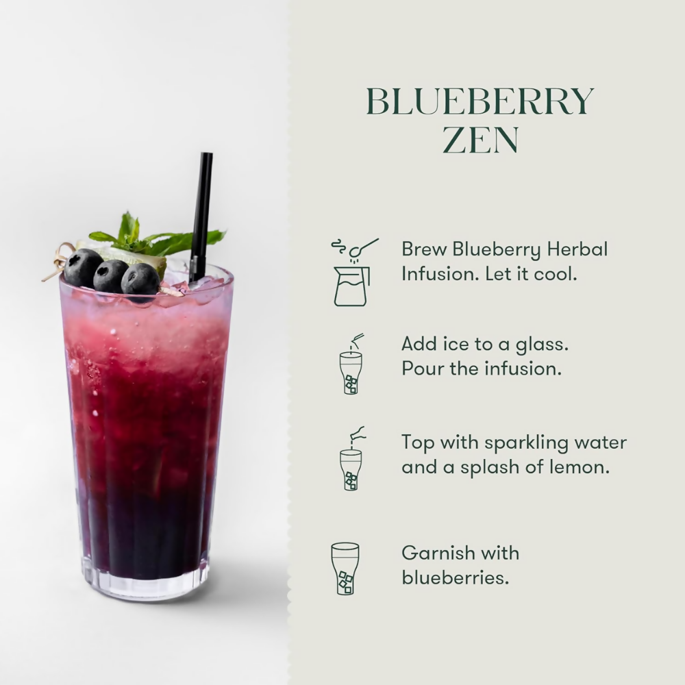 Luxmi Estates Blueberry Super Herbal Infusion | Grocsy
