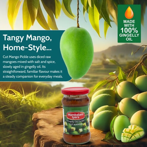 Mambalam Iyers Cut Mango Pickle | Grocsy