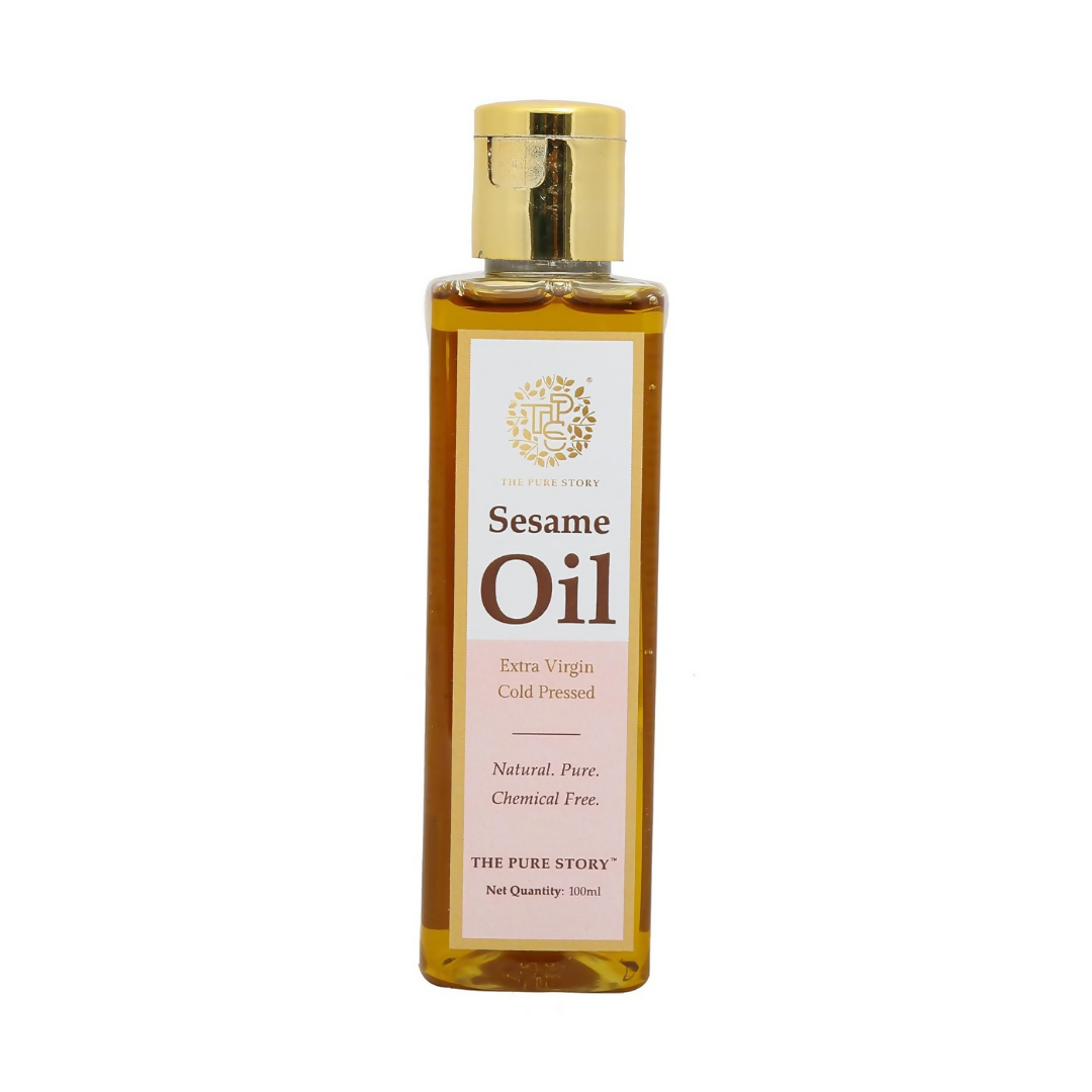 The Pure Story Natural Cold Pressed Oil for Hair & Skin with Seasame | Grocsy