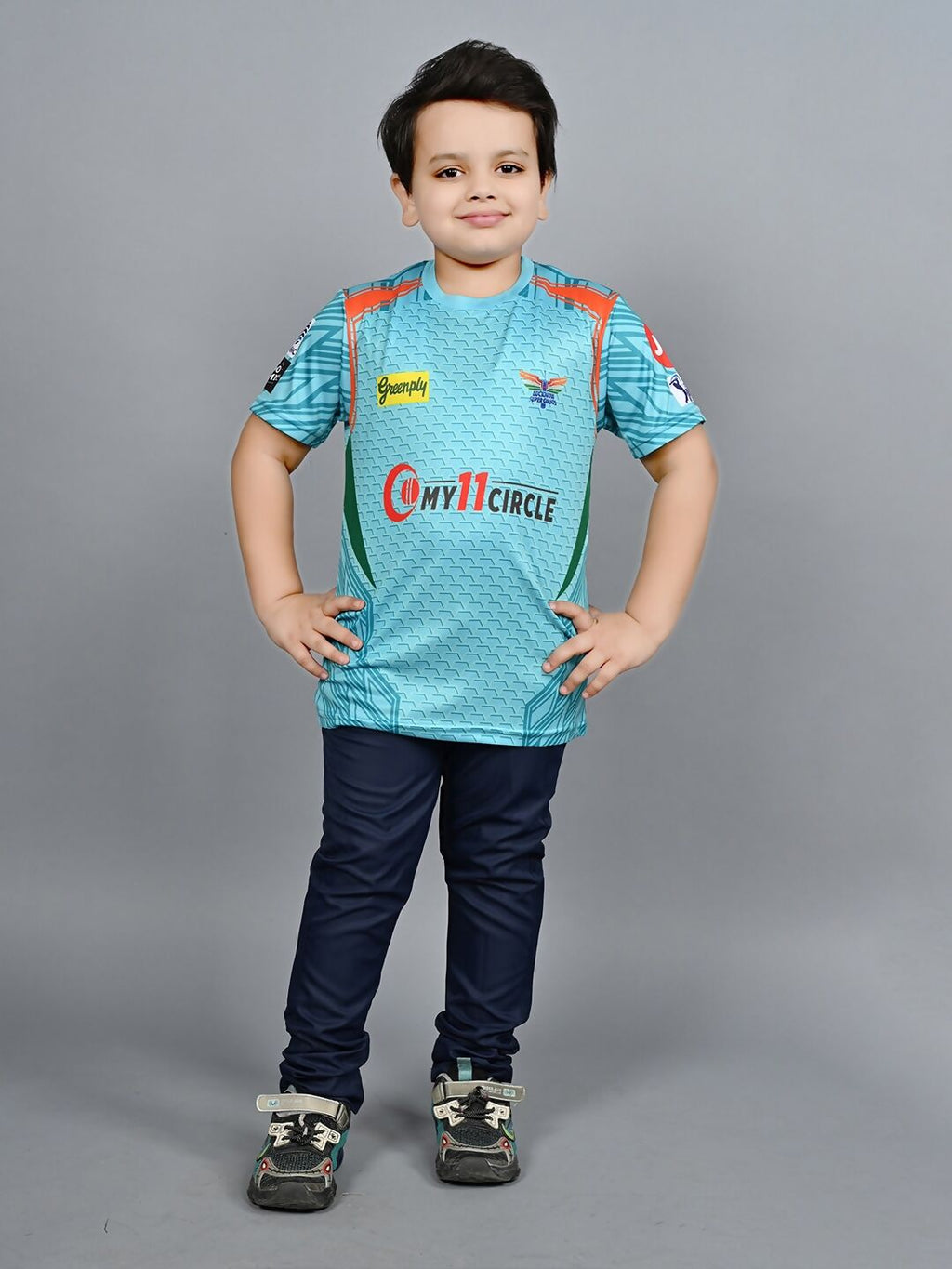 Baesd Boys Sports Printed Cricket Jersey IPL, T20 T-shirt | Grocsy