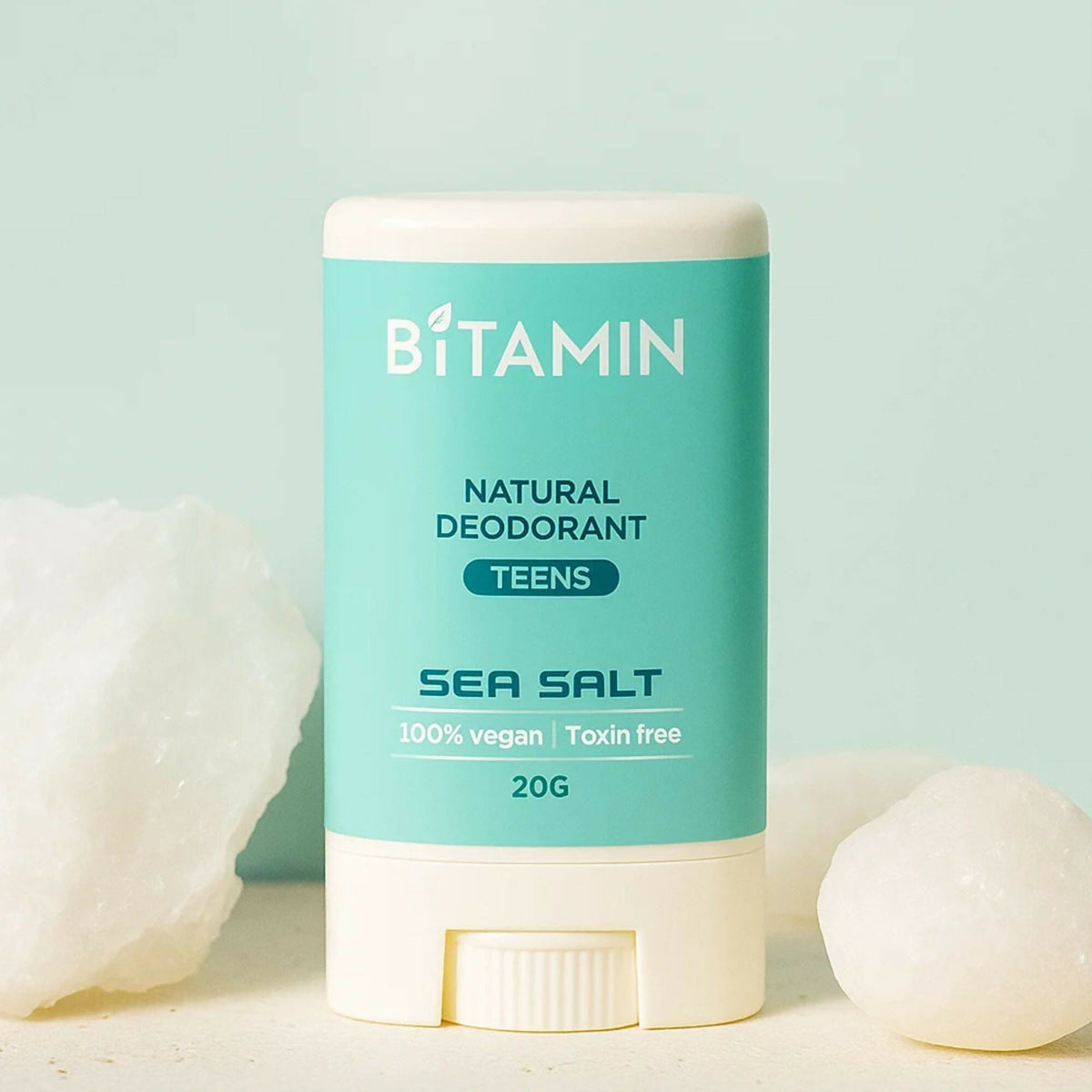 Bitamin Natural Strawbeary, Seasalt, Deodorant Teens | Grocsy