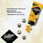 Nisha Cosglam Semi Permanent Hair Color 32 Sunshine Yellow | Grocsy