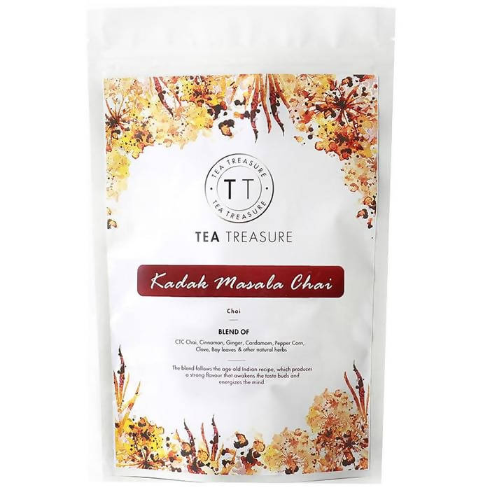 Tea Treasure Kadak Masala Chai Tea Powder | Grocsy