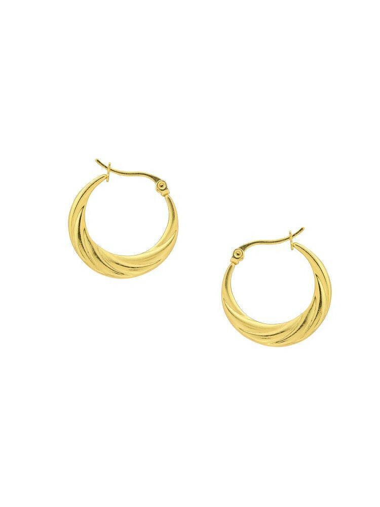 Golden Hoops Women - Ruby Raang | Grocsy