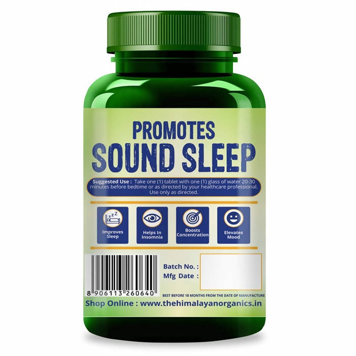Himalayan Organics Melatonin 10 mg Vegetarian Tablets | Grocsy