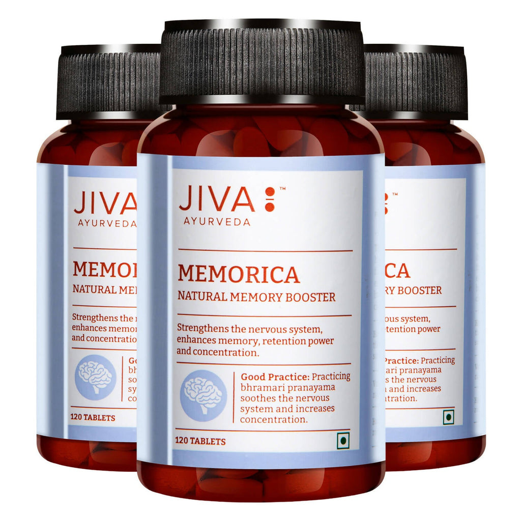 Jiva Ayurveda Memorica Tablets | Grocsy