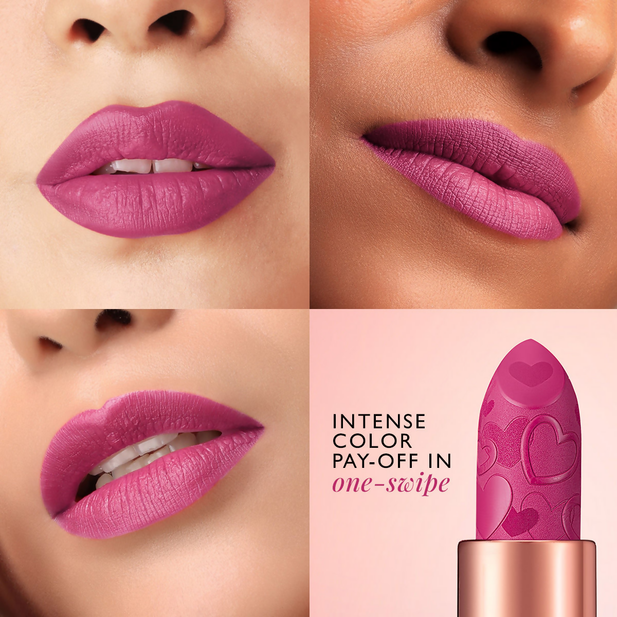 MyGlamm Pout By Karan Johar Intense Matte Plumping Lipstick - Controversial Pout | Grocsy